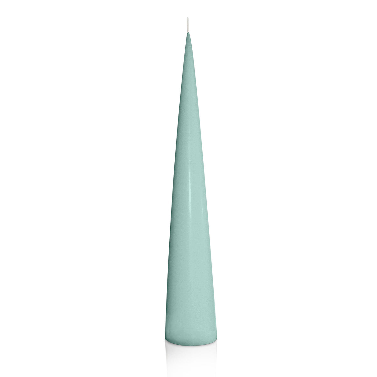 Sage Green 4.7cm x 30cm Cone Candle Pack of 1