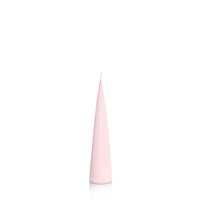 Blush Pink 4cm x 20cm Cone Candle