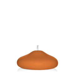 Baked Clay 7cm Modern Floating Candle Pack of 1