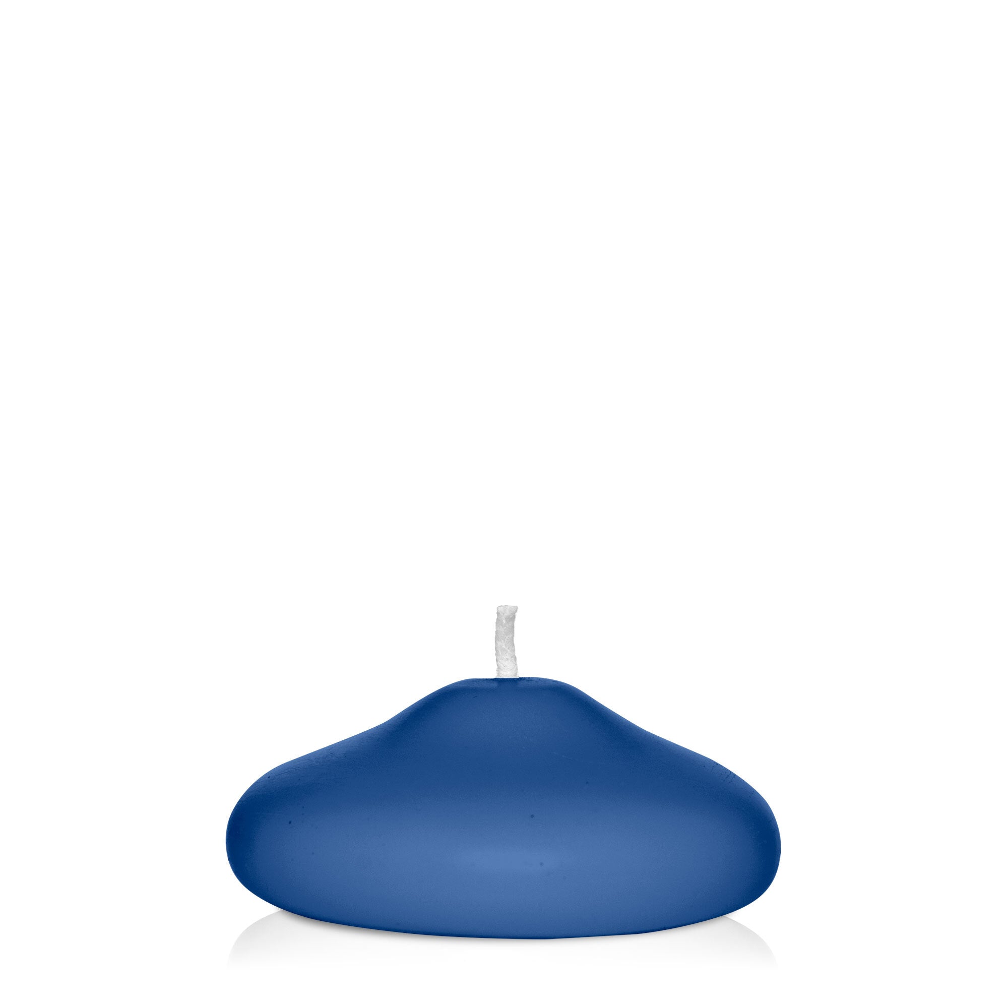 Navy 7cm Modern Floating Candle Pack of 1