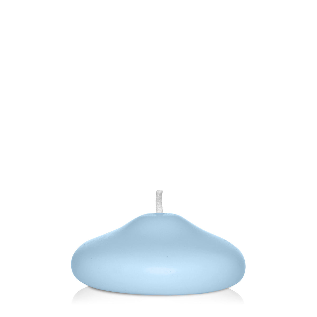 Pastel Blue 7cm Modern Floating Candle Pack of 1