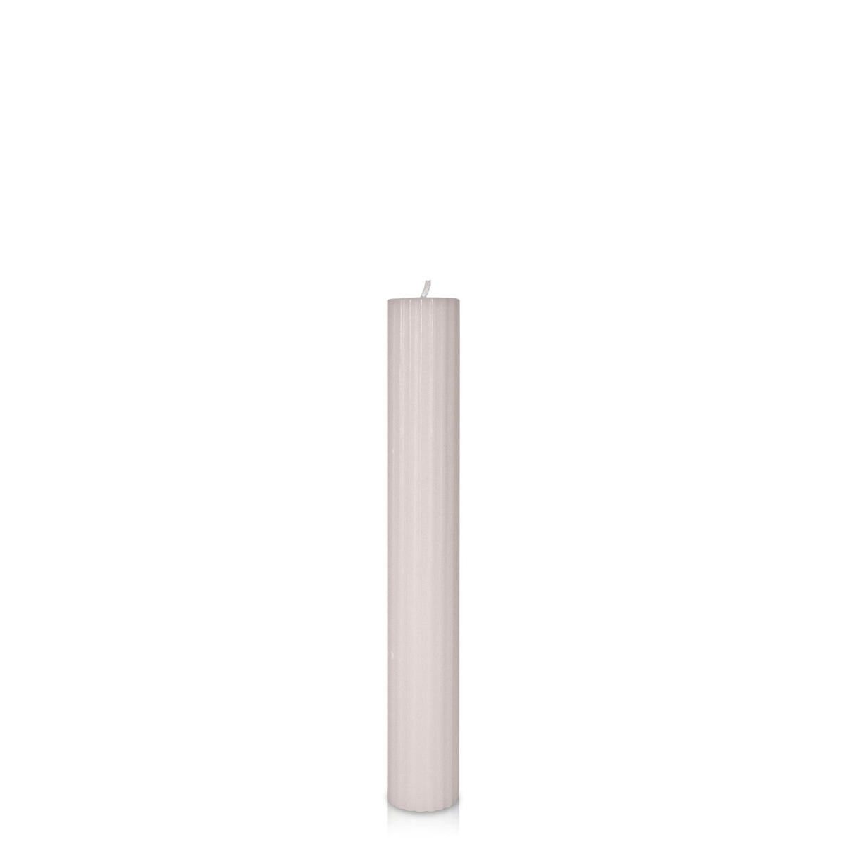 Antique Pink 3.5cm x 25cm Fluted Pillar Pack of 1