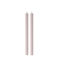 Antique Pink 30cm Fluted Dinner Candles
