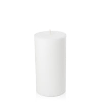 White 10.5cm x 20cm Pillar
