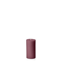 Burgundy 5cm x 10cm Slim Pillar