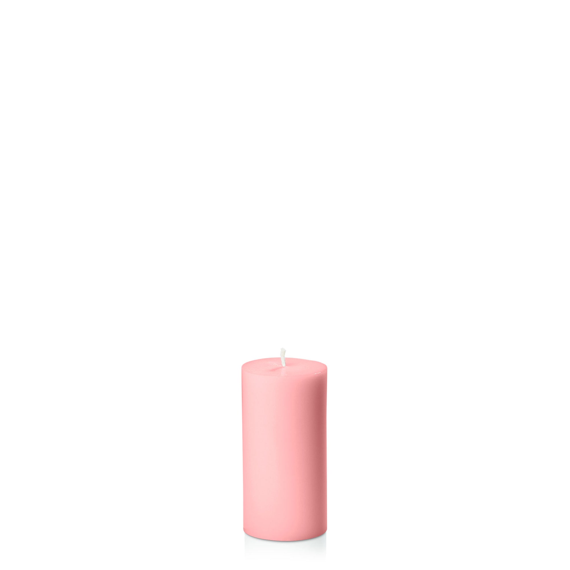 Coral Pink 5cm x 10cm Slim Pillar Pack of 1