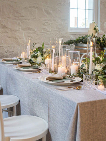 Mint Green 5cm x 10cm Slim Pillar Pack of 1