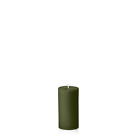 Olive 5cm x 10cm Slim Pillar