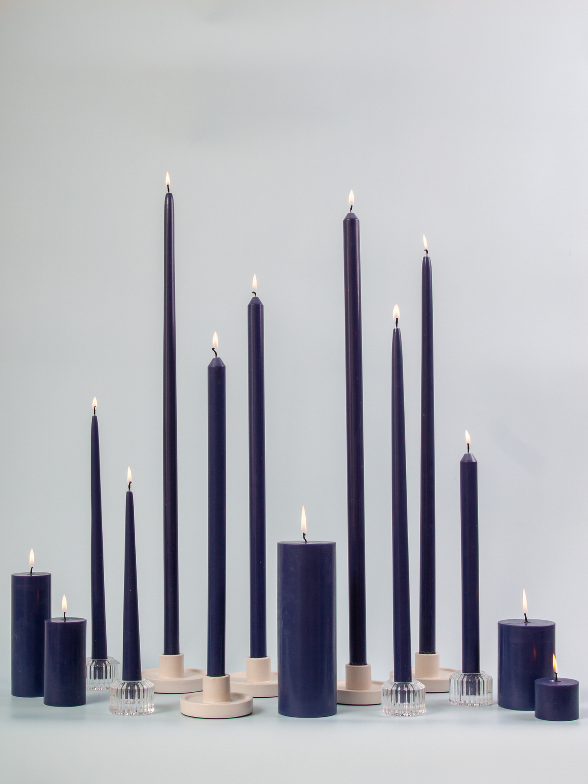 Sapphire 5cm x 10cm Slim Pillar Pack of 1