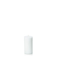 White 5cm x 10cm Slim Pillar