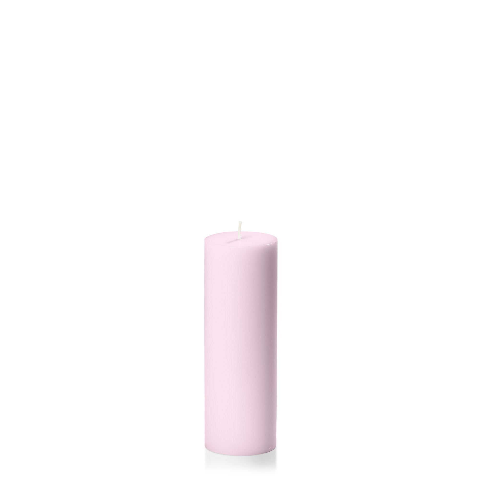 Pastel Pink 5cm x 15cm Slim Pillar Pack of 1