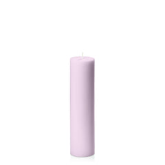 Lilac 5cm x 20cm Slim Pillar Pack of 1