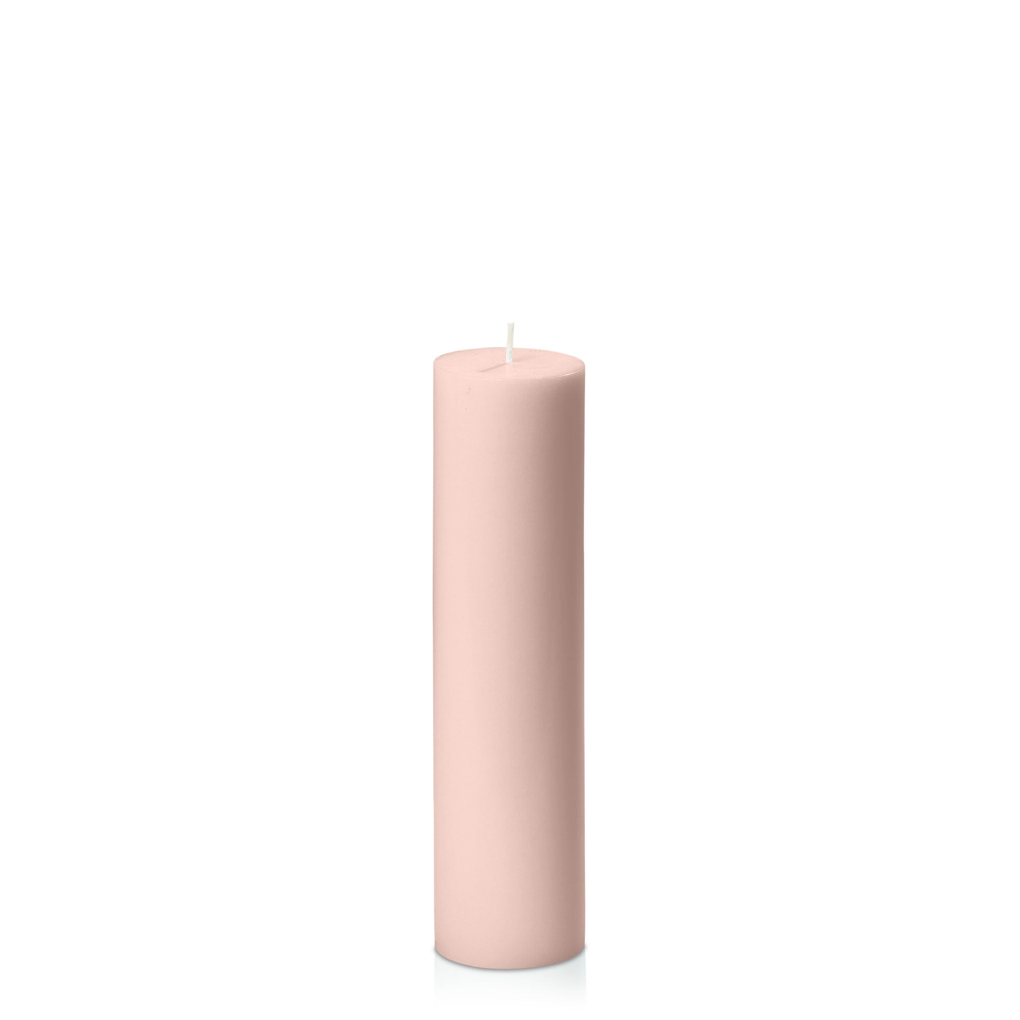 Vintage Blush 5cm x 20cm Slim Pillar Pack of 1