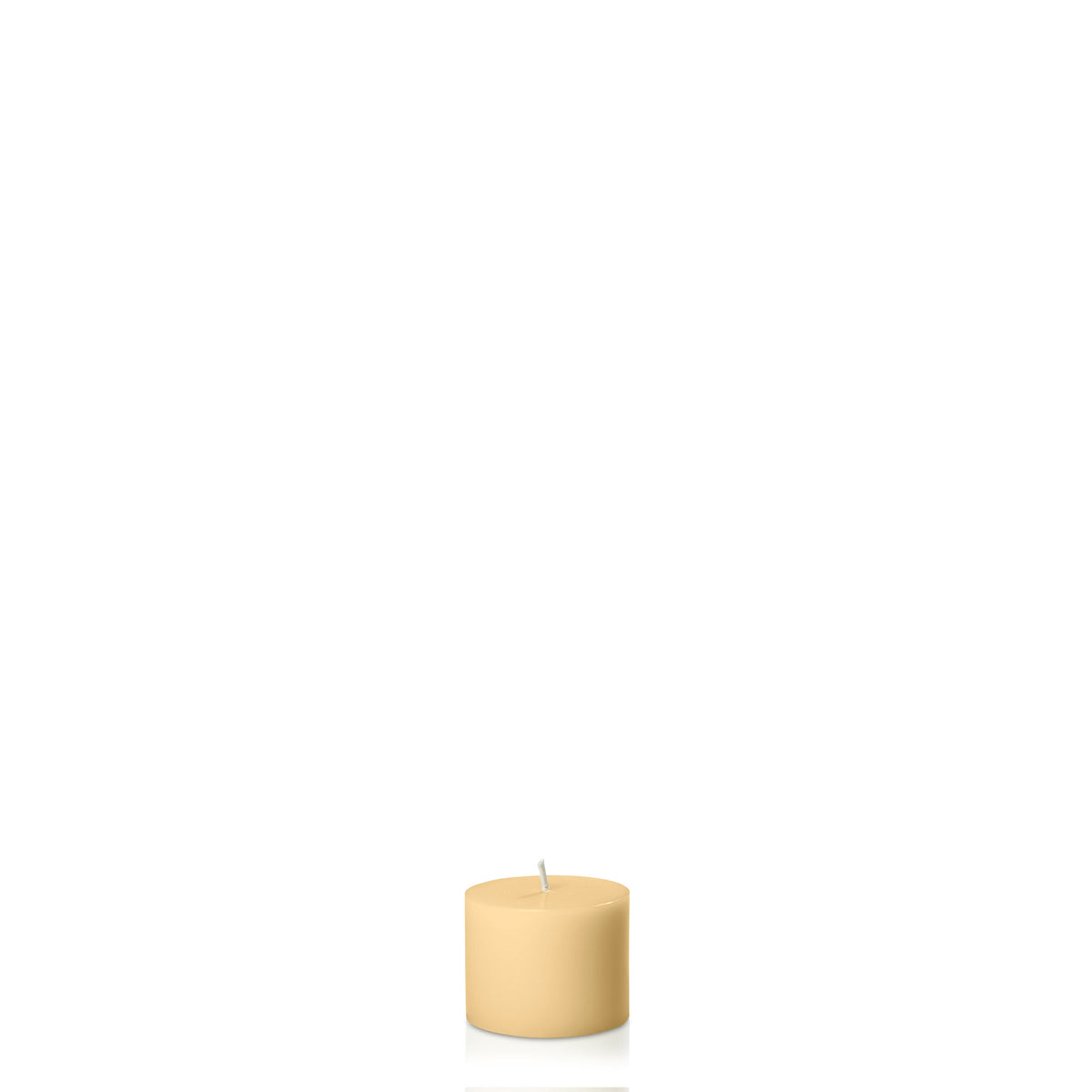 Gold 5cm x 4cm Slim Pillar Pack of 1