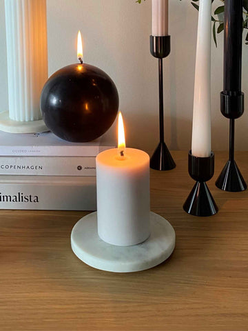 Stone 5cm x 4cm Slim Pillar Pack of 1