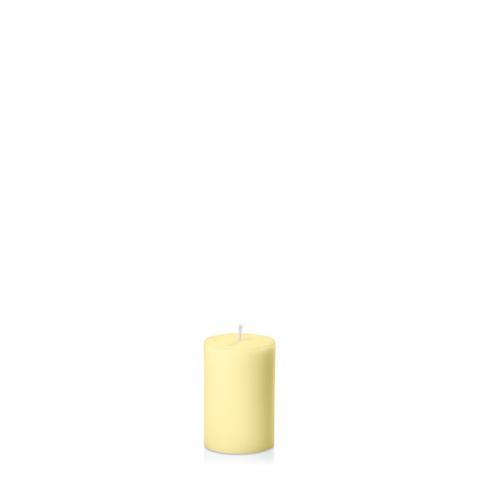 Lemon 5cm x 7.5cm Slim Pillar Pack of 1