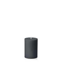Charcoal 7cm x 10cm Pillar Pack of 1