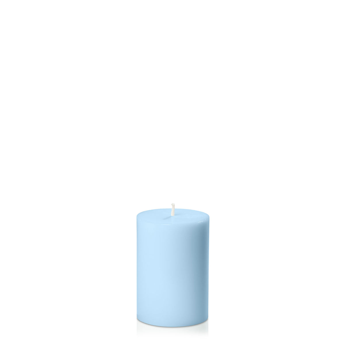 Pastel Blue 7cm x 10cm Pillar Pack of 1