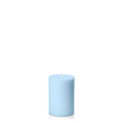 Pastel Blue 7cm x 10cm Pillar Pack of 1