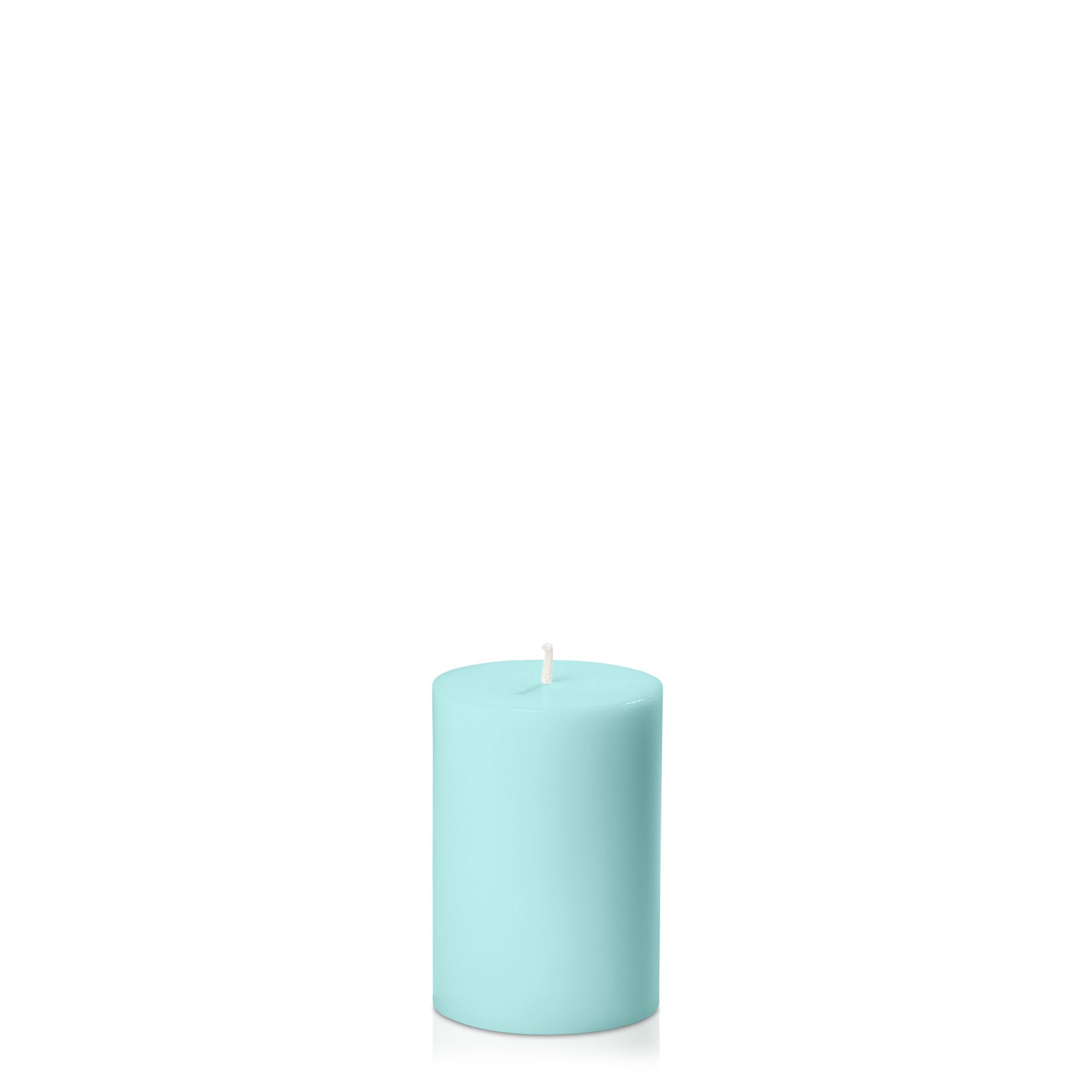 Pastel Teal 7cm x 10cm Pillar Pack of 1