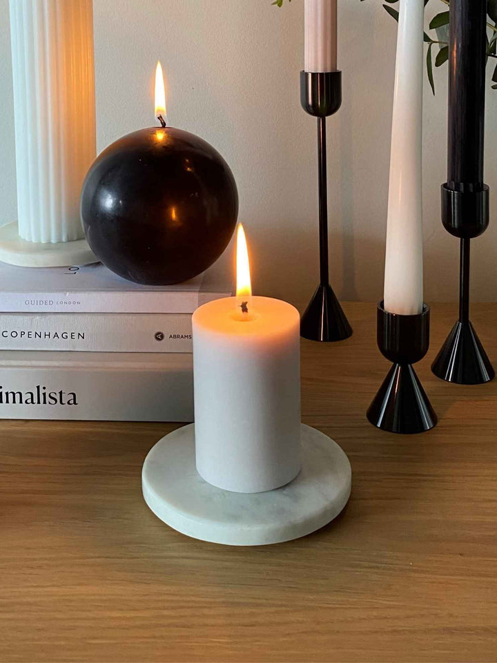 Stone 7cm x 10cm Pillar Pack of 1