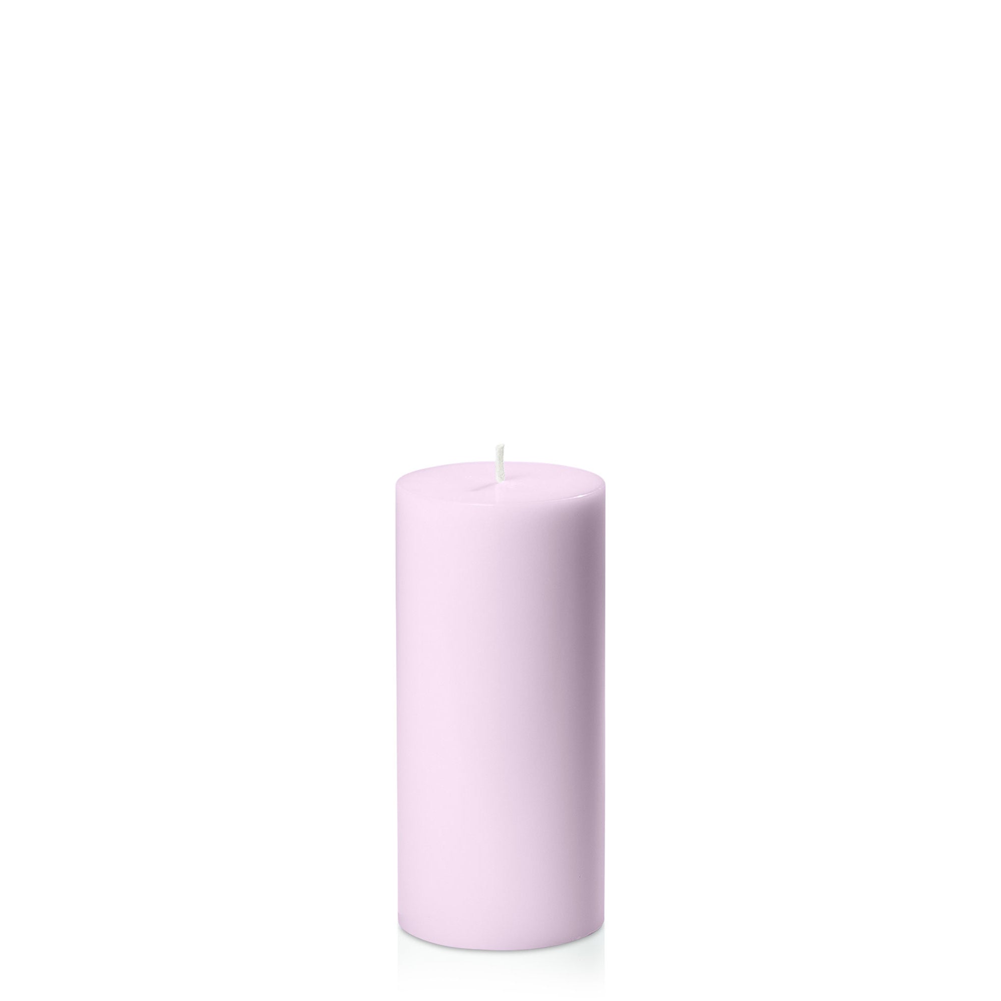 Lilac 7cm x 15cm Pillar Pack of 1
