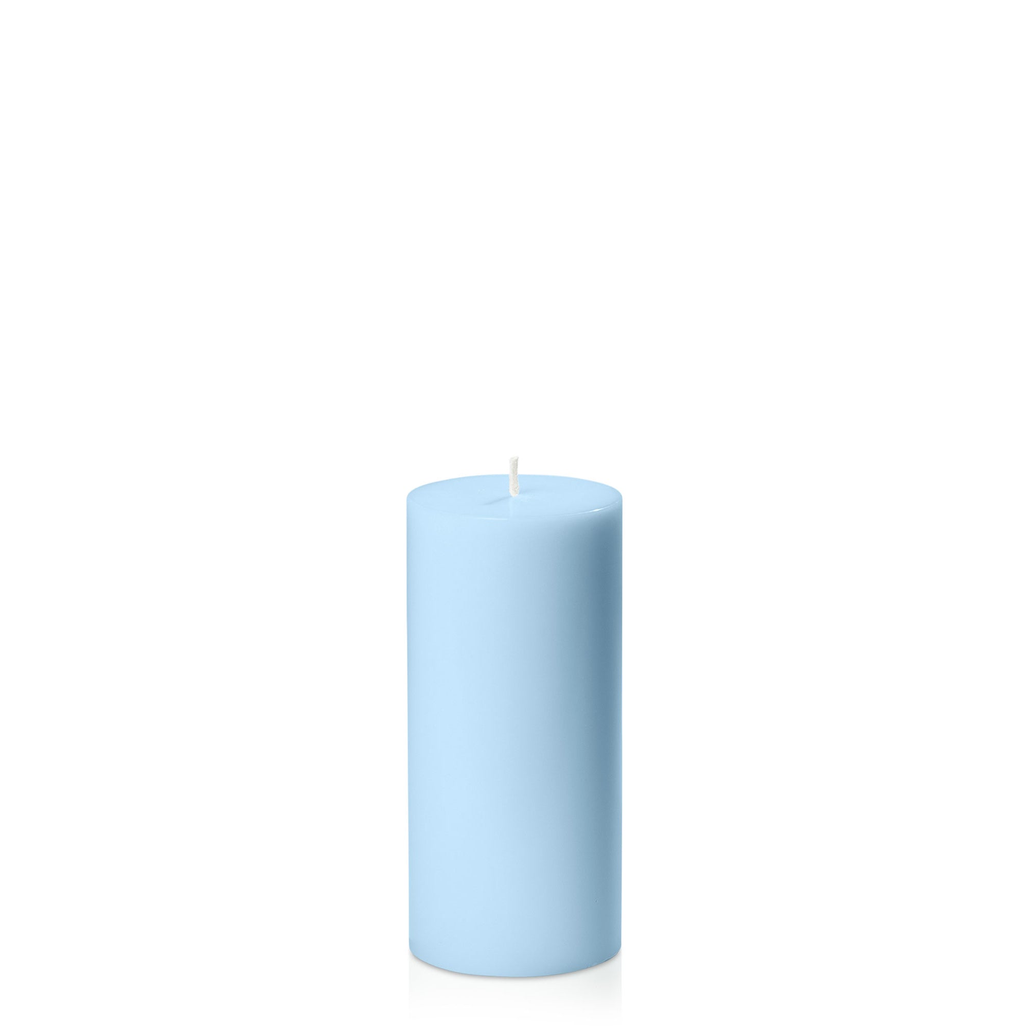 Pastel Blue 7cm x 15cm Pillar Pack of 1