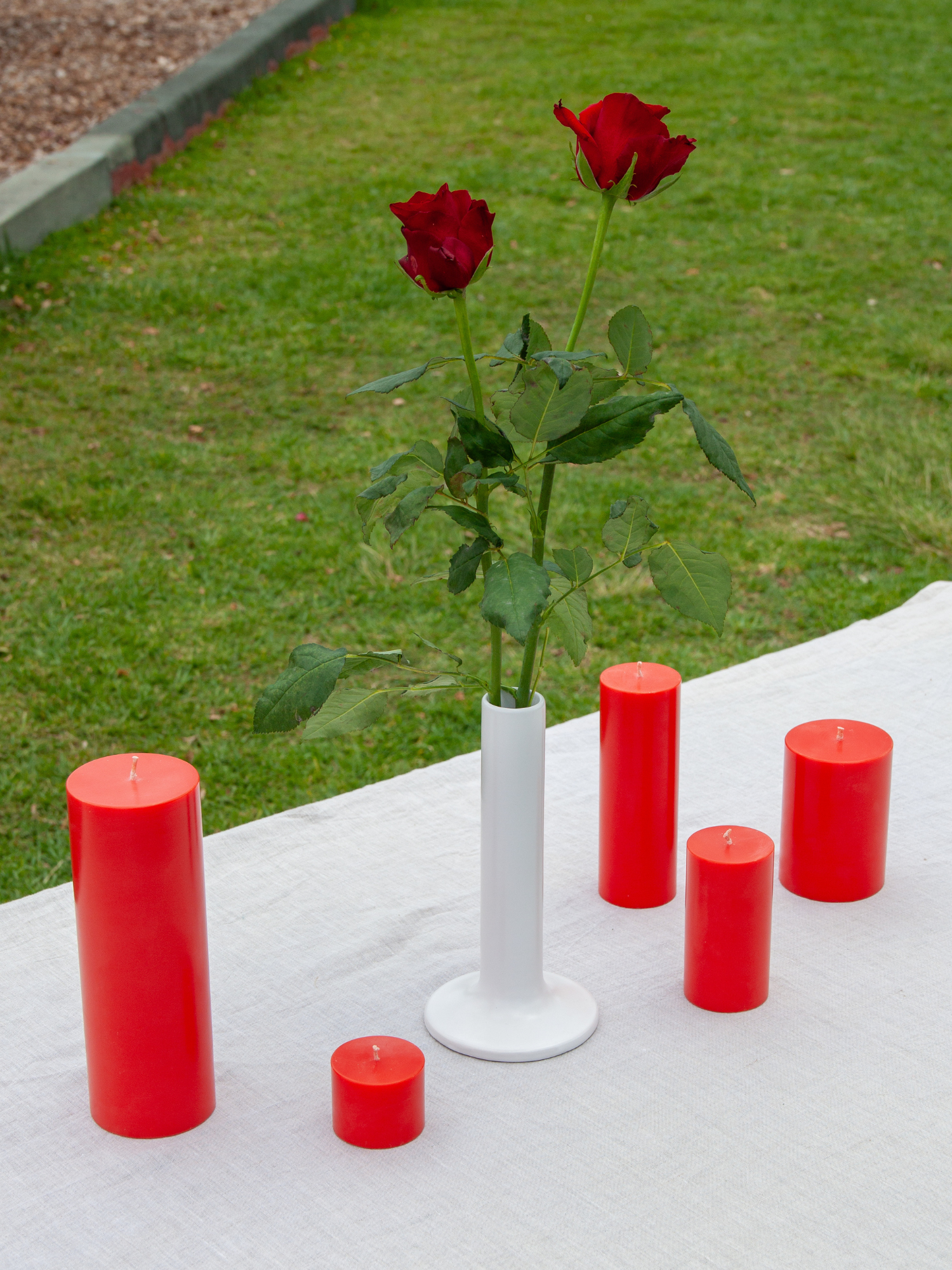 Scarlet 7cm x 15cm Pillar