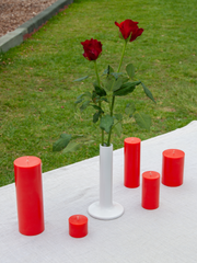 Scarlet 7cm x 15cm Pillar