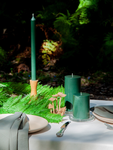 Forest 7cm x 20cm Pillar Pack of 1