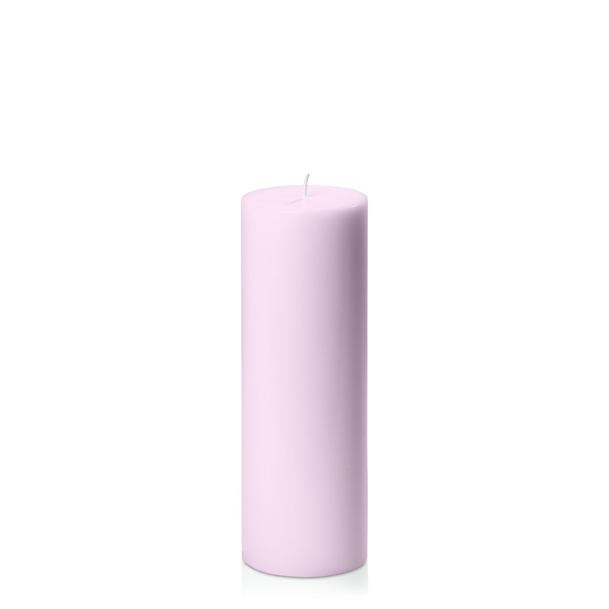 Lilac 7cm x 20cm Pillar Pack of 1