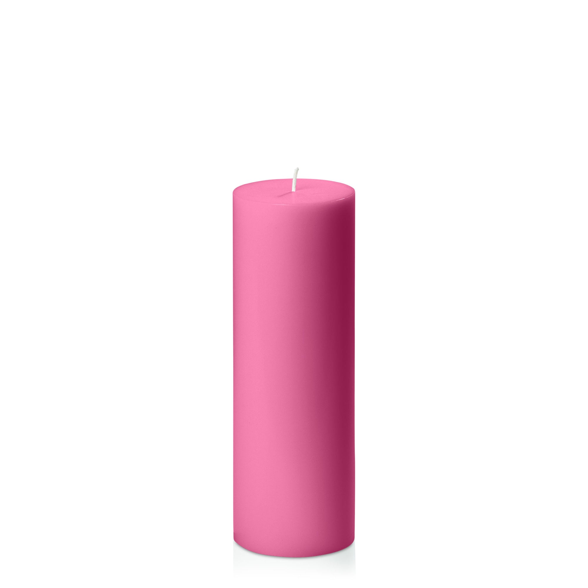 Magenta 7cm x 20cm Pillar Pack of 1
