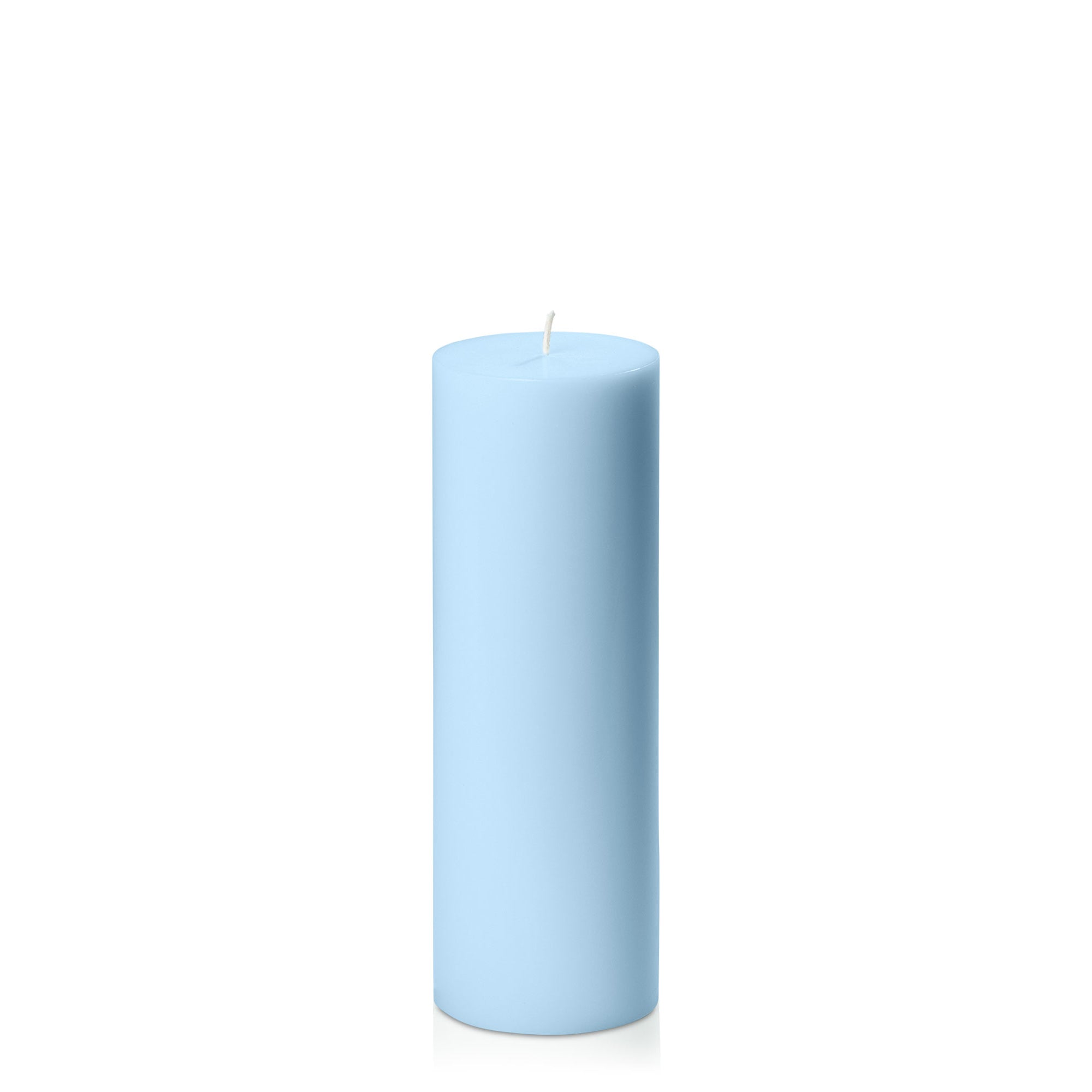 Pastel Blue 7cm x 20cm Pillar Pack of 1