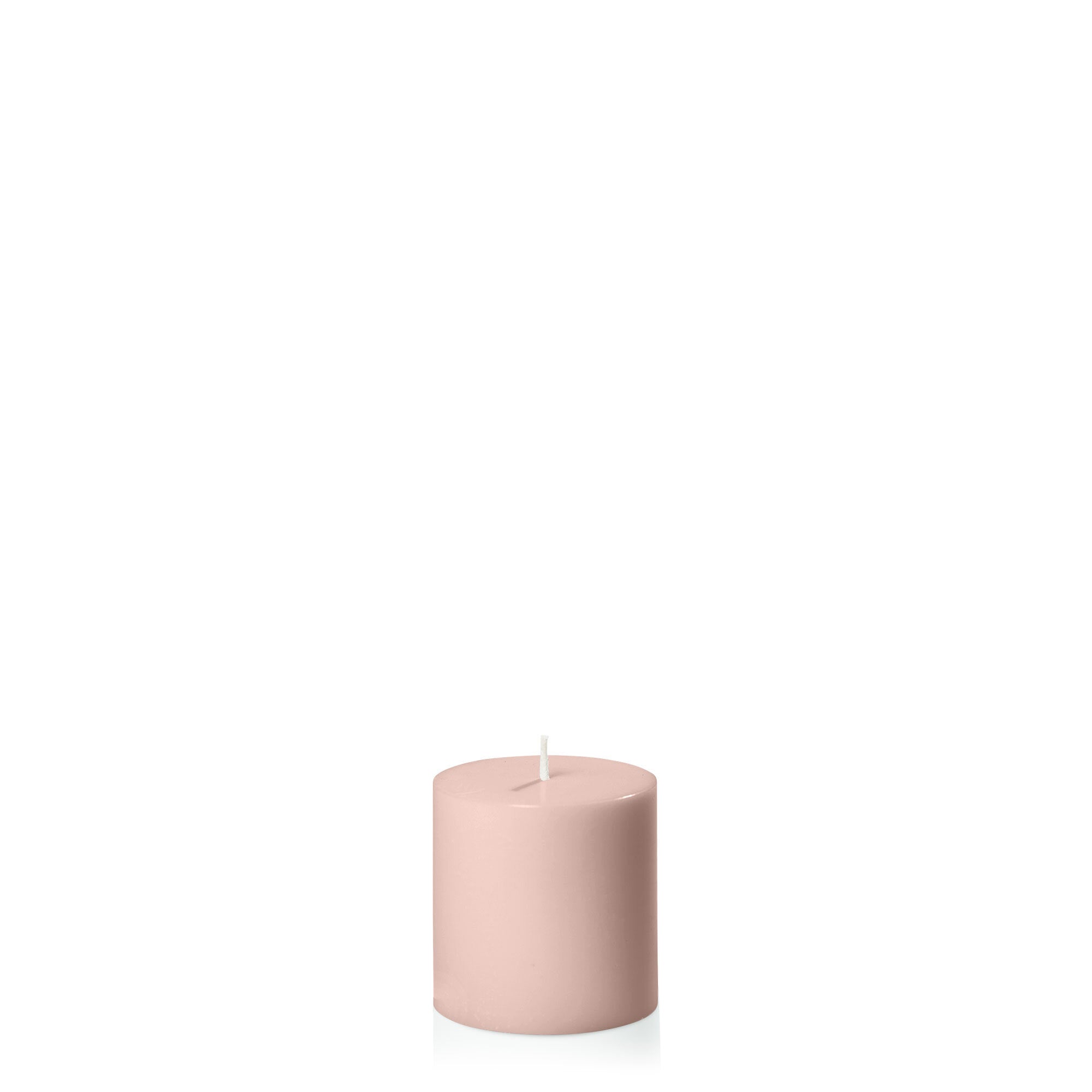 Heritage Rose 7cm x 7cm Pillar Pack of 1