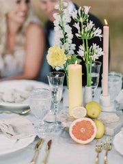 Lemon 7cm x 7cm Pillar Pack of 1