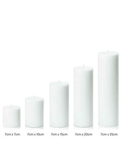 Lemon 7cm x 7cm Pillar Pack of 1