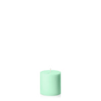 Mint Green 7cm x 7cm Pillar