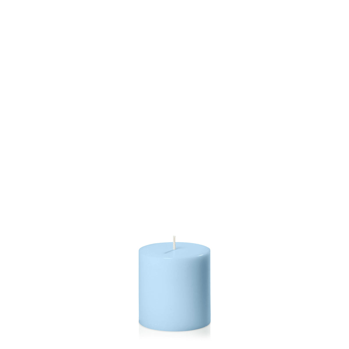 Pastel Blue 7cm x 7cm Pillar Pack of 1