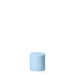 Pastel Blue 7cm x 7cm Pillar Pack of 1