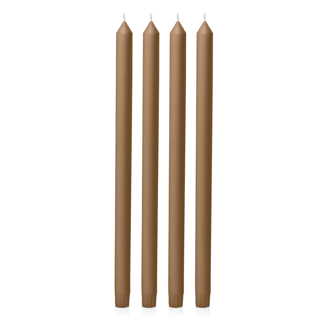 Tiramisu 40cm Dinner Candles - Pack of 96