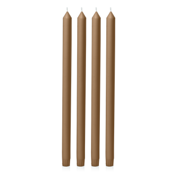 Tiramisu 40cm Dinner Candles - Pack of 96