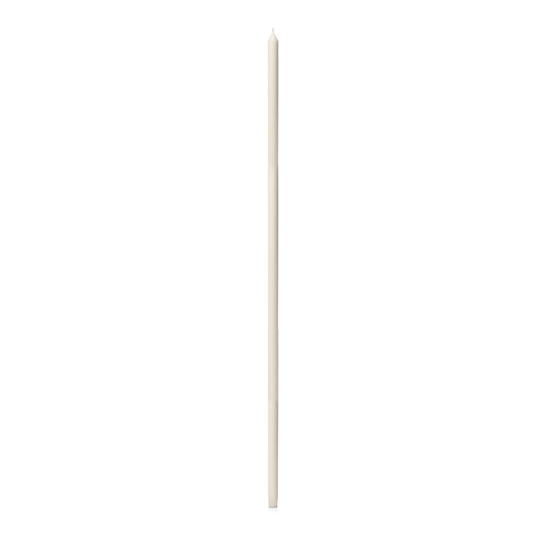 Ivory 100cm Dinner Candle Pack of 1