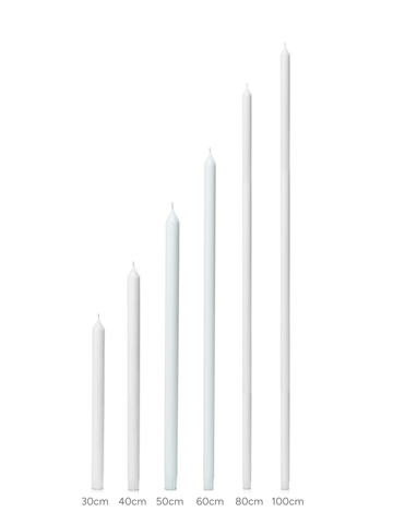 Ivory 100cm Dinner Candle Pack of 1