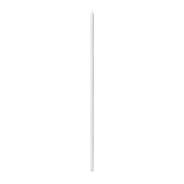 White 100cm Dinner Candles Pack of 1