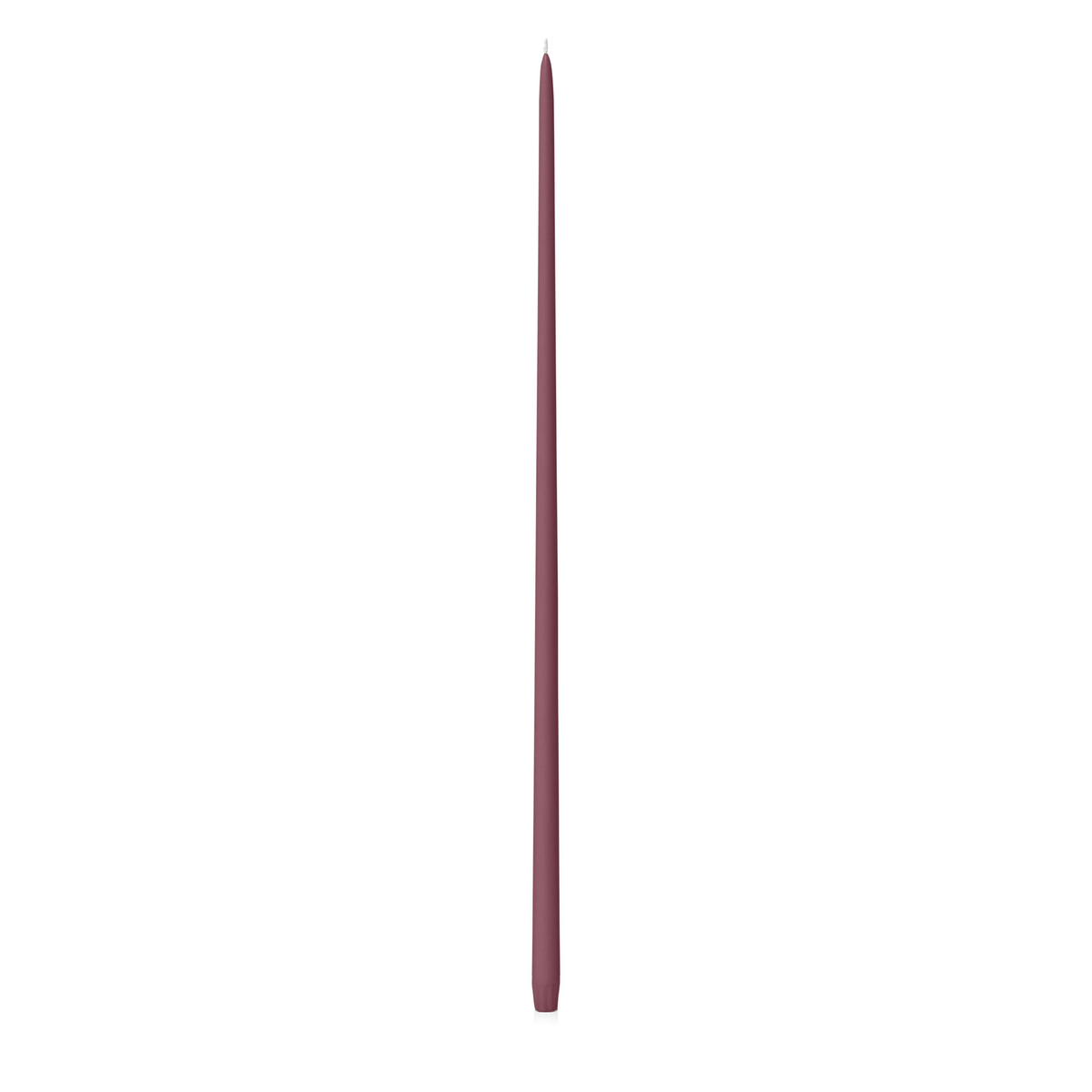 Burgundy 105cm Taper Candles Pack of 1