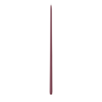 Burgundy 105cm Taper Candles