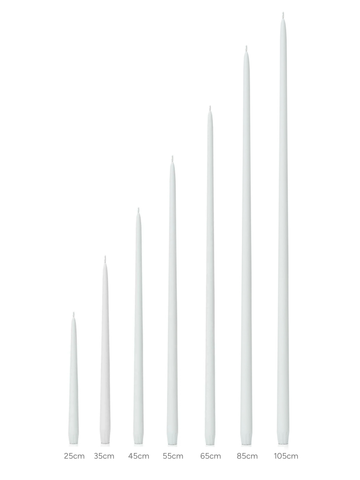 Ivory 105cm Taper Candles Pack of 1