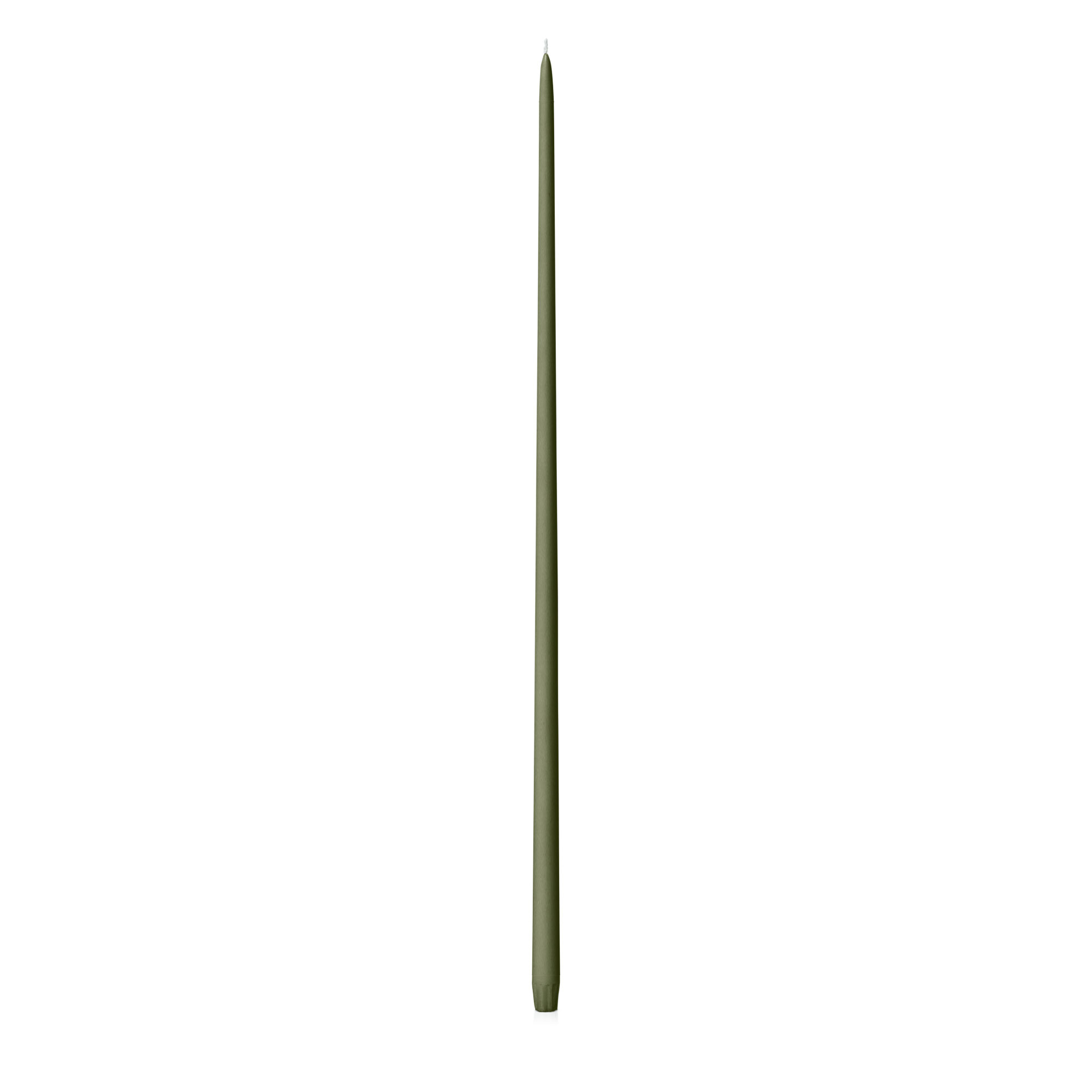 Olive 105cm Taper Candles Pack of 1