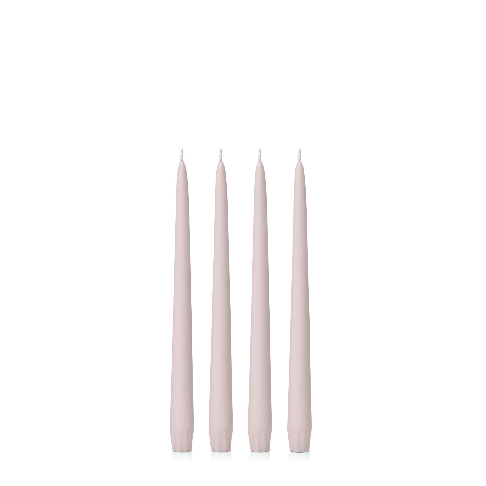 Antique Pink 25cm Taper Candles - Pack of 96