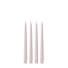 Antique Pink 25cm Taper Candles Pack of 4